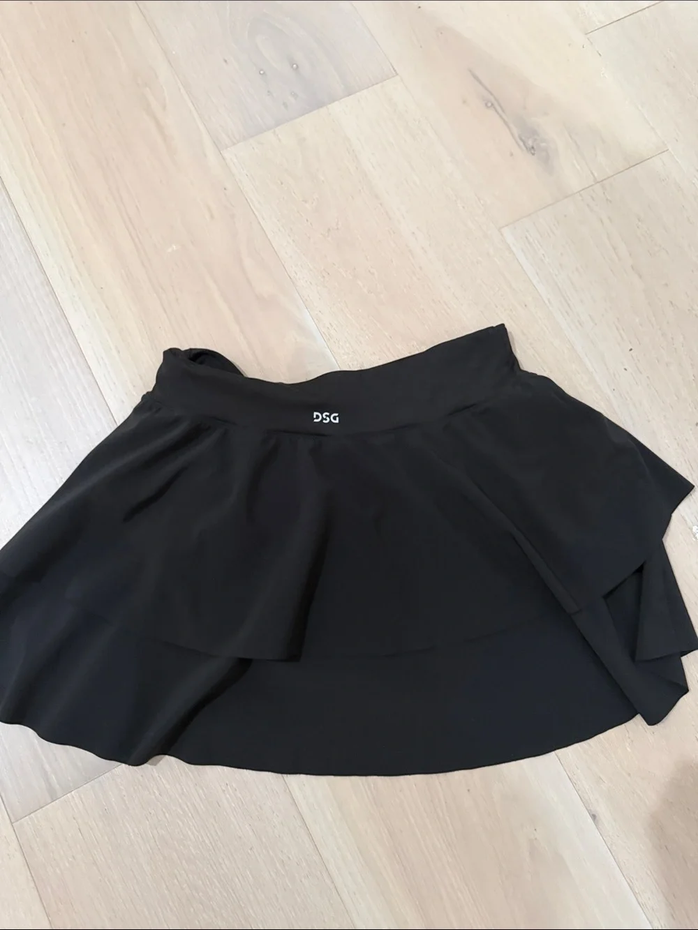 RSQ Black Tiered Ruffle Skirt for Kids